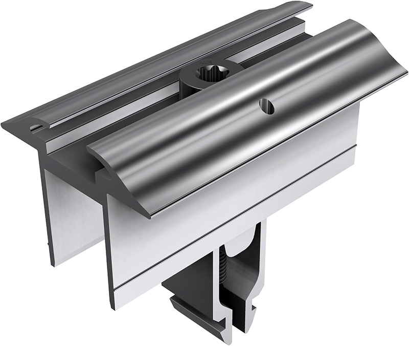 SL Rack Mid Clamp without grounding