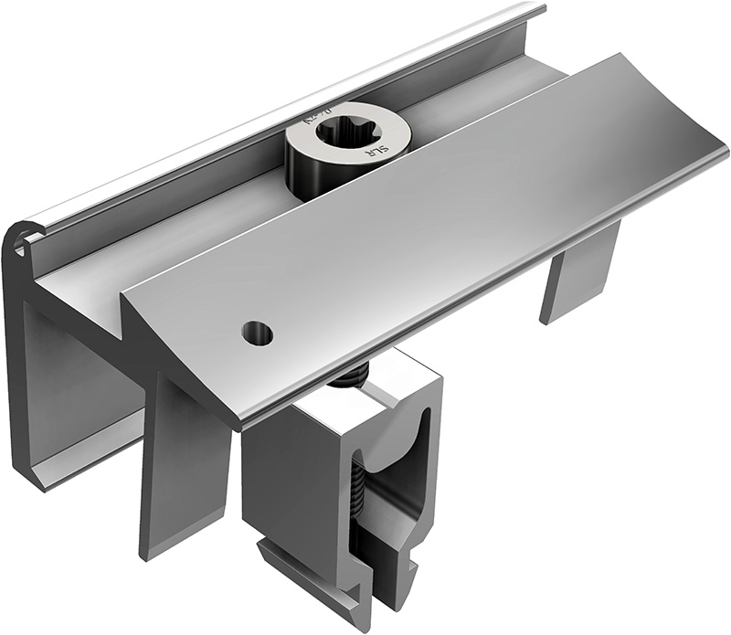 SL Rack End Clamp without grounding