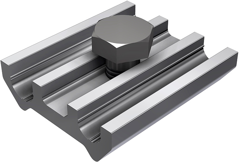 SL Rack Lightning Protection Clamp Bottom