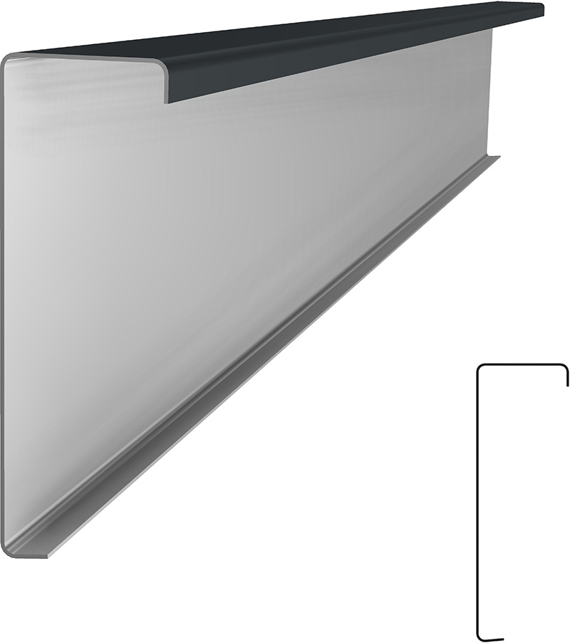 SL Rack RAIL 35 Cover - 300 mm, black