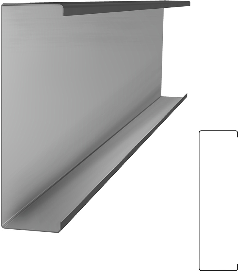SL Rack RAIL 60 Cover - 300 mm, black