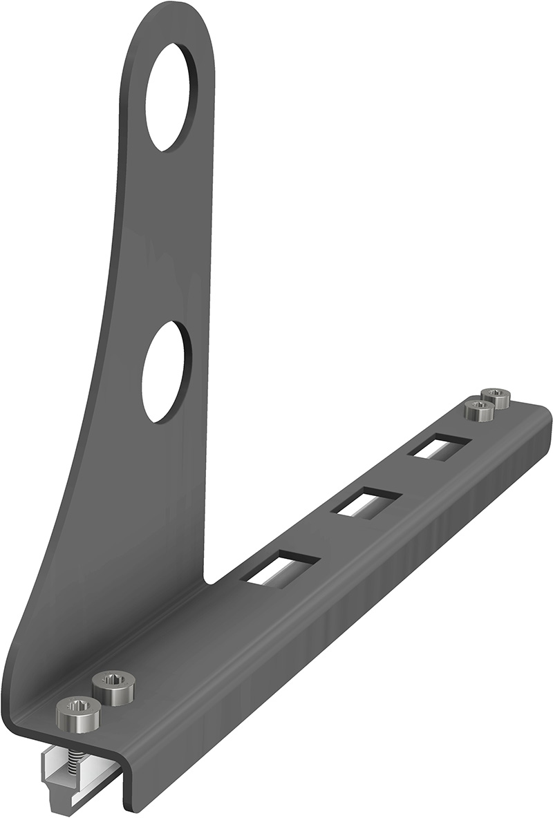 SL Rack Snow Guard Bracket - anthracite RAL 7016