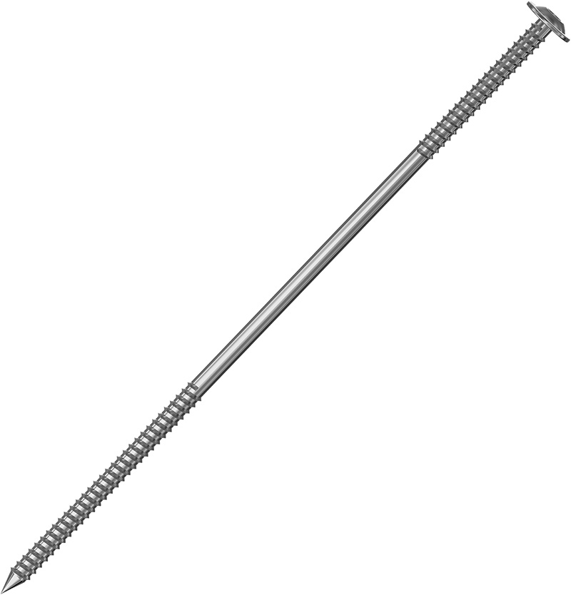 SL Rack Double-threaded screw with flange head 8 x 275 mm TX 40