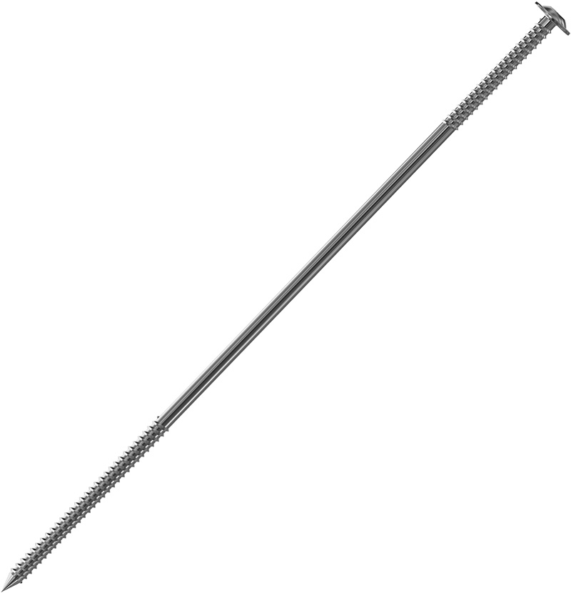 SL Rack Double-threaded screw with flange head 8 x 335 mm TX 40
