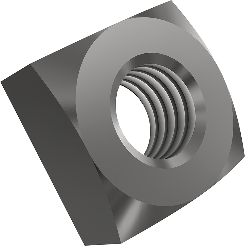 SL Rack Square nut M8