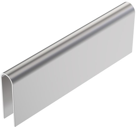 AEROCOMPACT Edelstahl-Sattel Falzdach 55mm