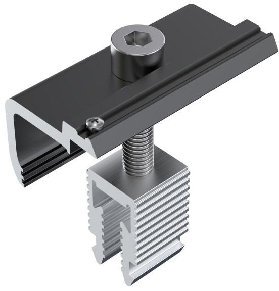 AEROCOMPACT Endklemme Click 28-42 schwarz