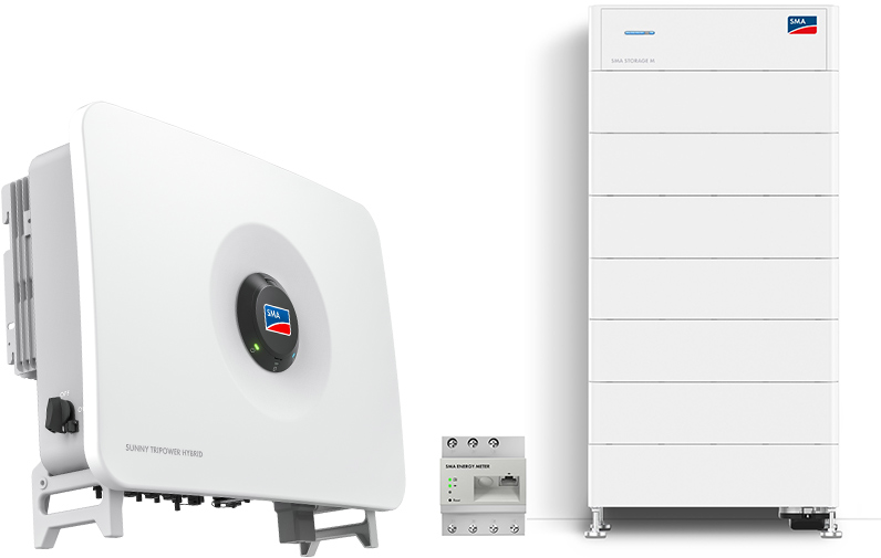 SMA Sunny Tripower Hybrid X 25.0 + Storage M 28.7 kWh