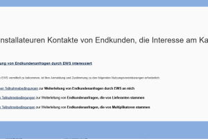 2c. Haken setzen, um die Weiterleitung von Endkunden-Anfragen einzurichten.